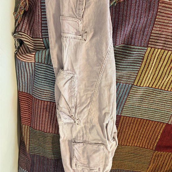 Free People Lavender Buttoned Pants - Picture 2 of 3